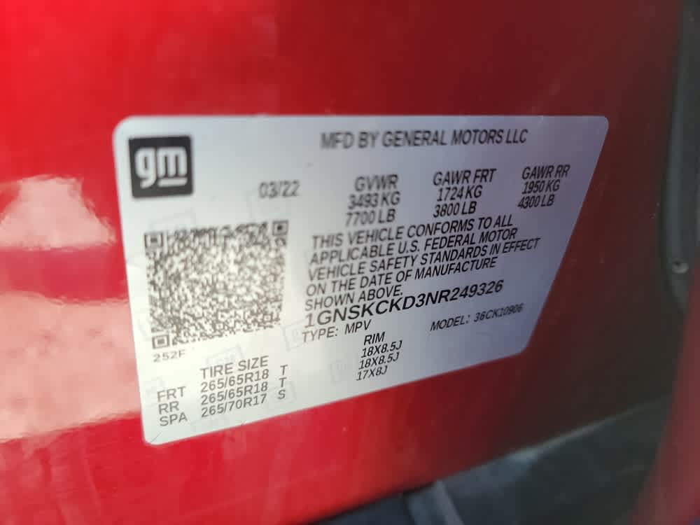 Thumbnail: 2022 Chevrolet Suburban - 22