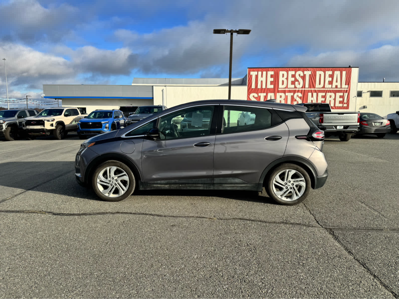 Used 2023 Chevrolet Bolt EV LT with VIN 1G1FW6S0XP4124961 for sale in Wasilla, AK
