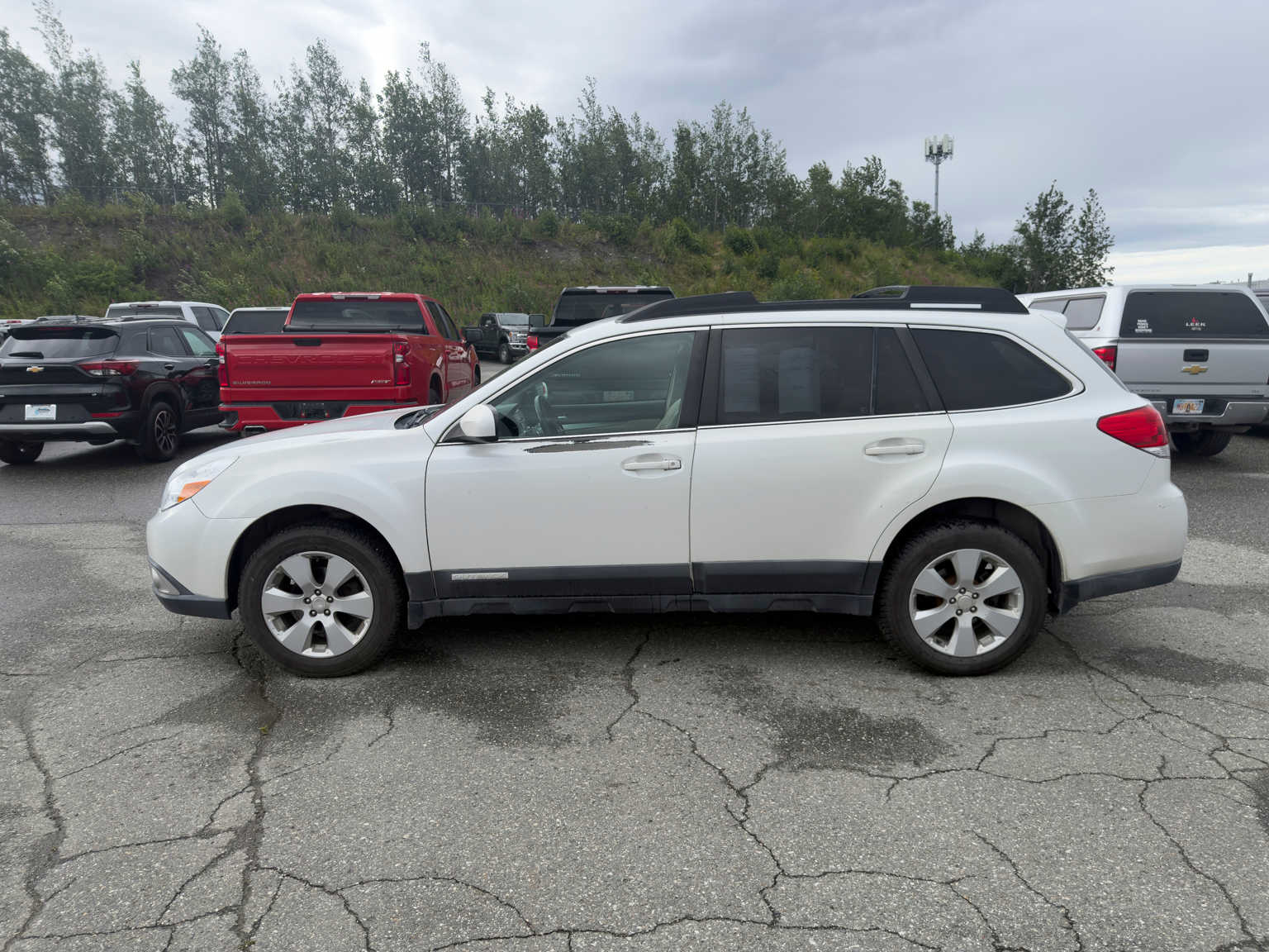 Used 2010 Subaru Outback I Premium with VIN 4S4BRCBC8A3314787 for sale in Wasilla, AK
