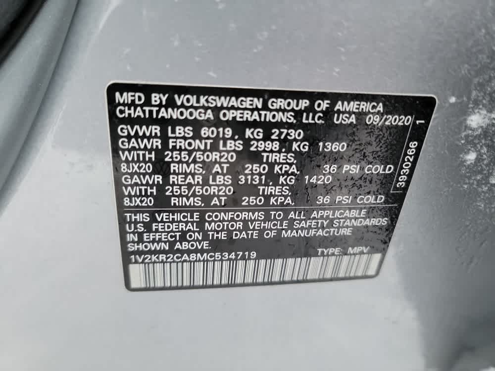 Thumbnail: 2021 Volkswagen Atlas - 22