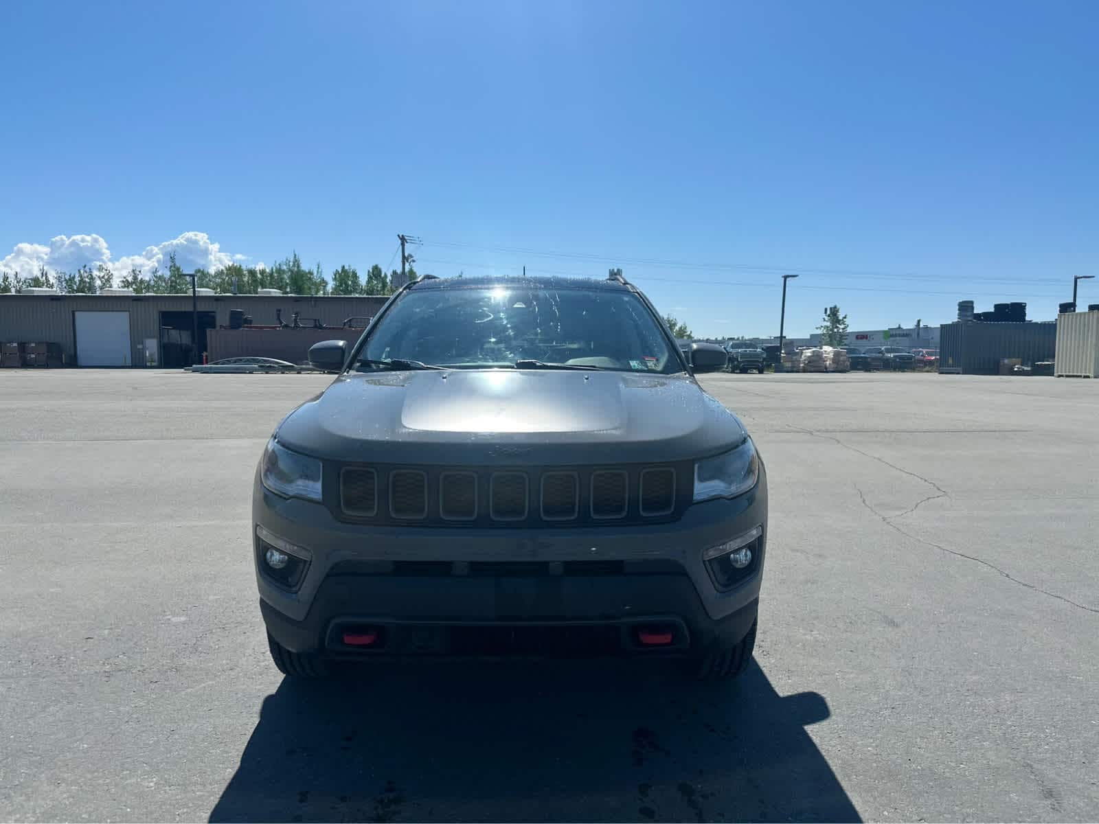 Used 2021 Jeep Compass Trailhawk with VIN 3C4NJDDB4MT601636 for sale in Wasilla, AK