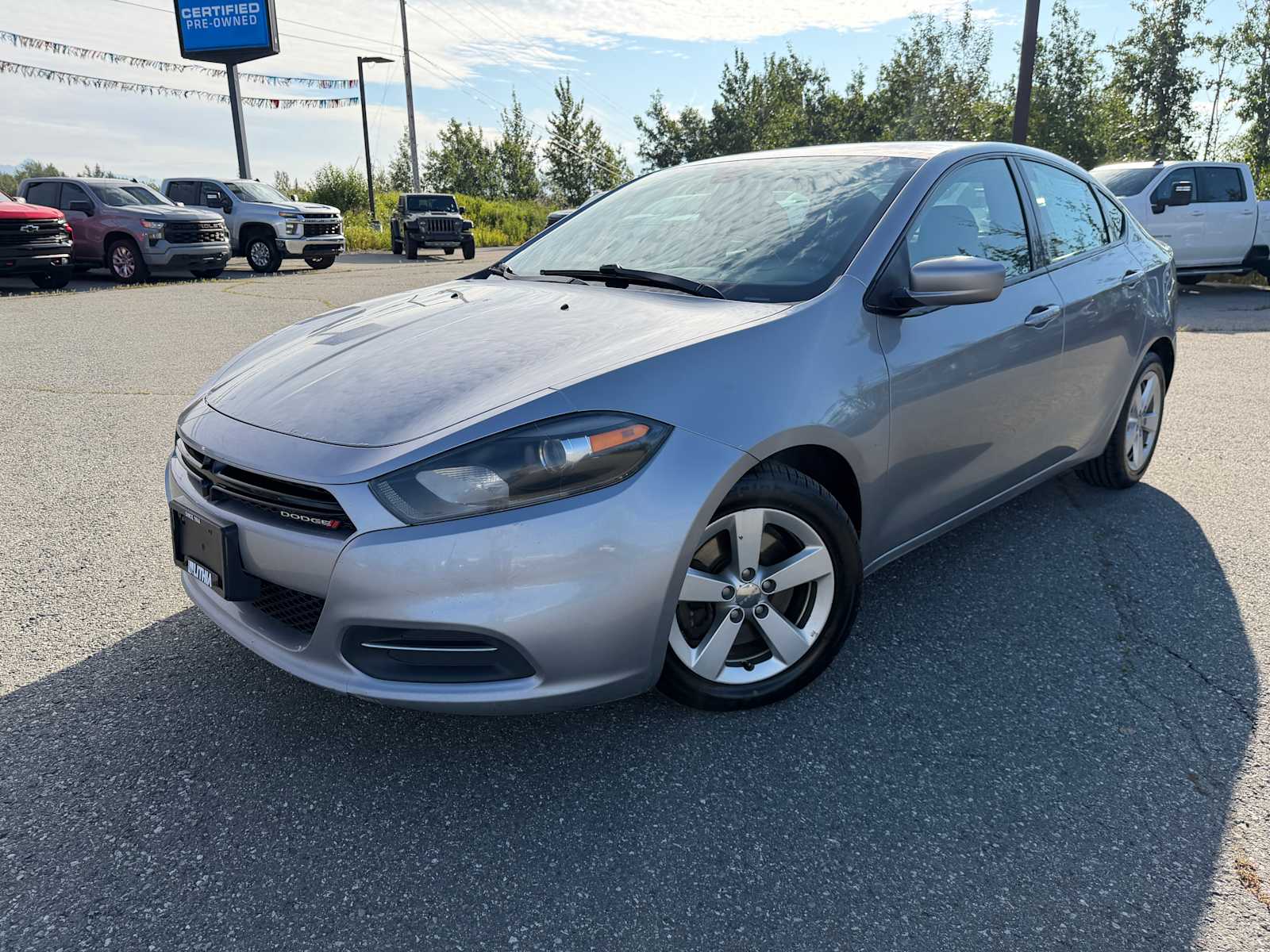 Used 2015 Dodge Dart SXT with VIN 1C3CDFBBXFD140758 for sale in Wasilla, AK