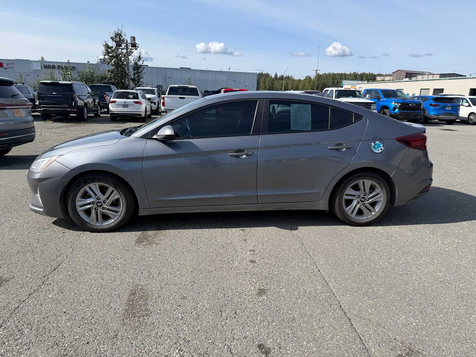 Used 2019 Hyundai Elantra Value Edition with VIN KMHD84LF3KU850813 for sale in Wasilla, AK