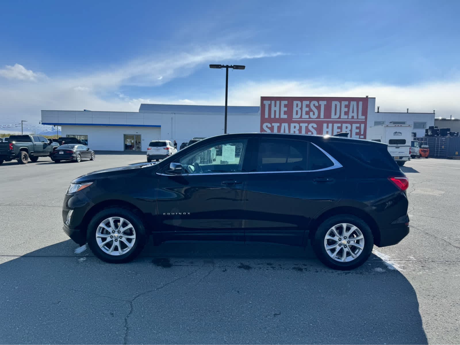 Used 2019 Chevrolet Equinox LT with VIN 3GNAXUEV0KL253201 for sale in Wasilla, AK