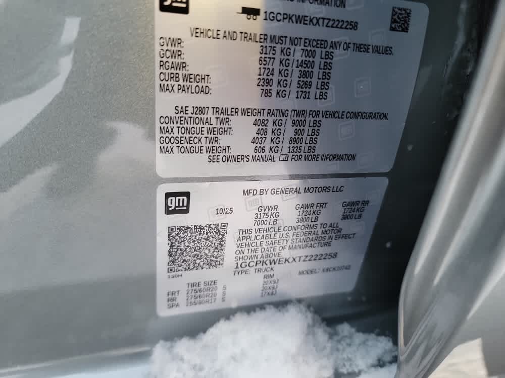 Thumbnail: 2026 Chevrolet Silverado 1500 - 20