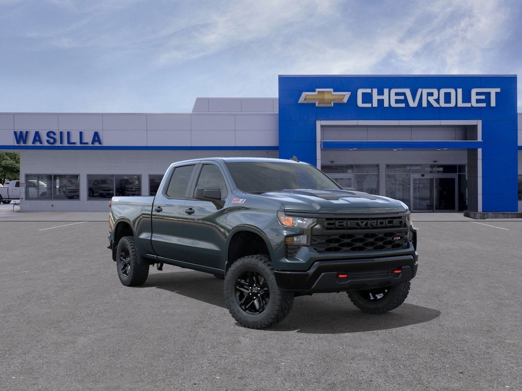 New 2026 Chevrolet Silverado 1500 Custom Trail Boss Truck