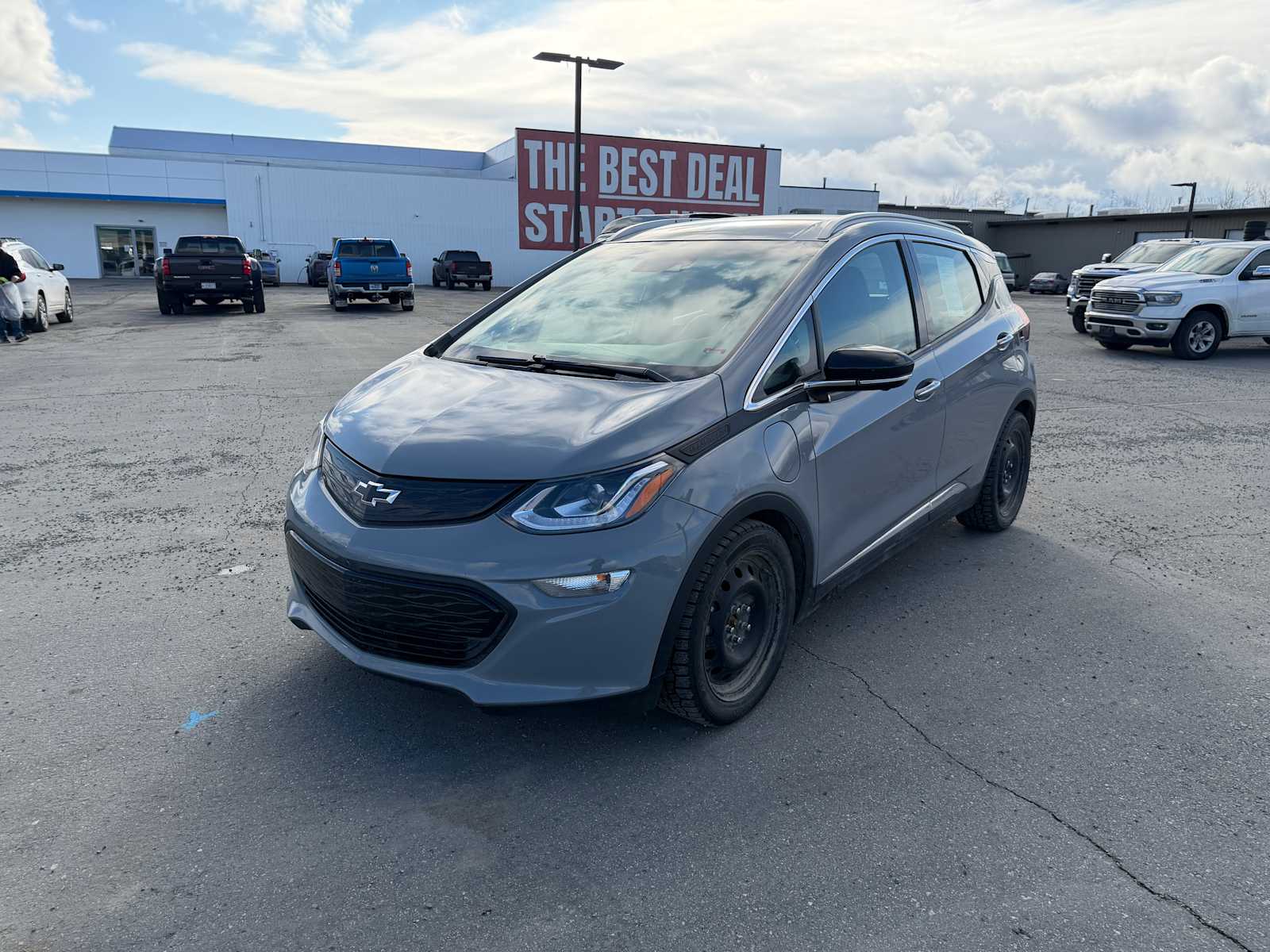 Used 2021 Chevrolet Bolt EV Premier with VIN 1G1FZ6S00M4107962 for sale in Wasilla, AK