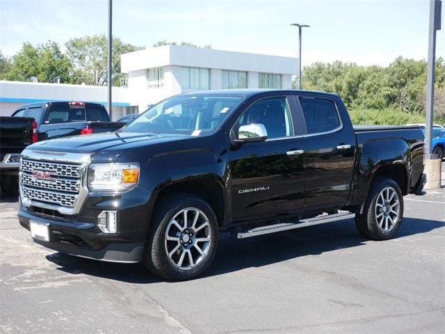 Used 2021 GMC Canyon Denali with VIN 1GTG6EENXM1222009 for sale in Oakbrook Terrace, IL