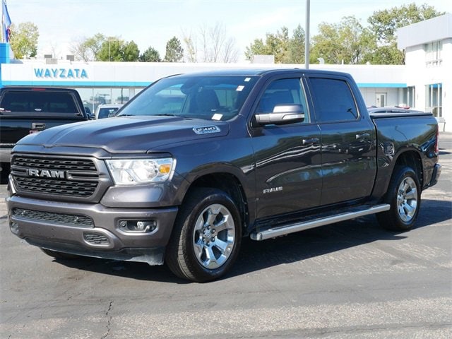 Used 2022 RAM Ram 1500 Pickup Big Horn/Lone Star with VIN 1C6RRFFG8NN386592 for sale in Wayzata, Minnesota