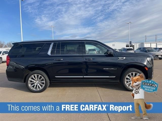 Used 2023 GMC Yukon XL Denali with VIN 1GKS2JKL1PR260837 for sale in Wayzata, Minnesota