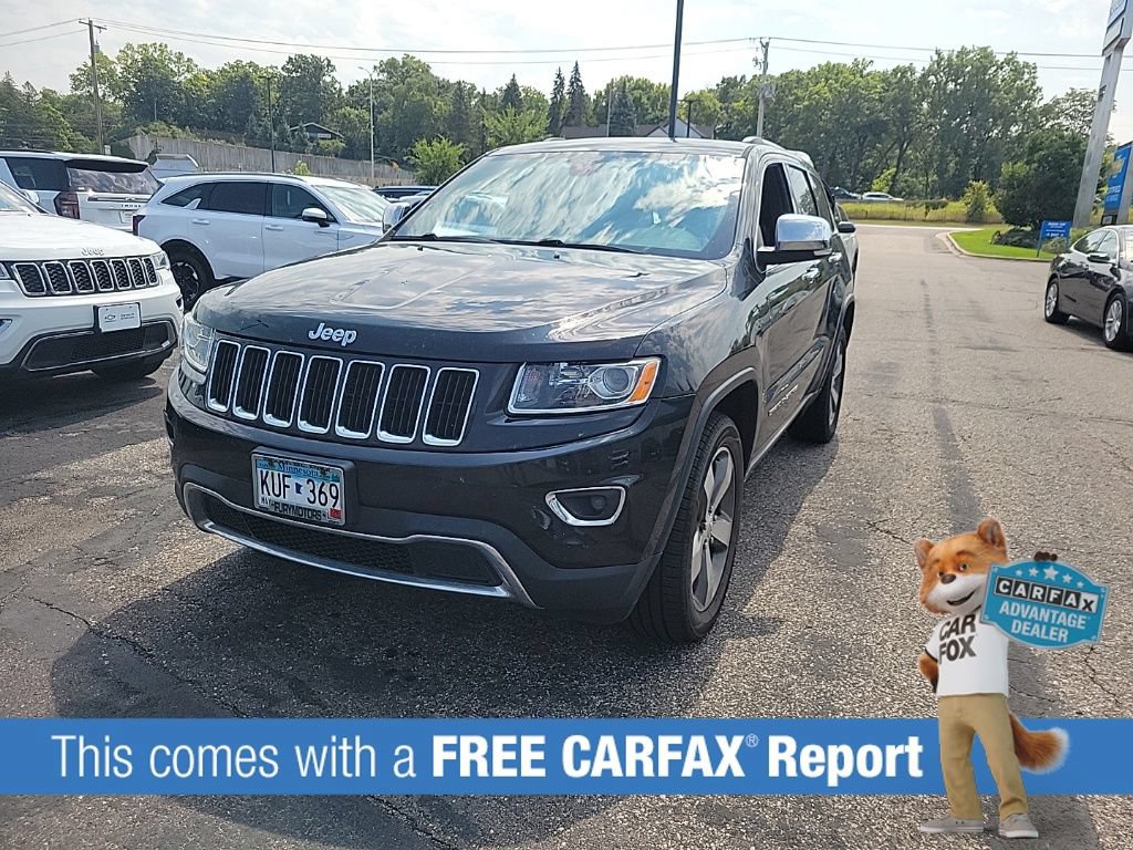 Used 2016 Jeep Grand Cherokee Limited with VIN 1C4RJFBG4GC388716 for sale in Wayzata, Minnesota