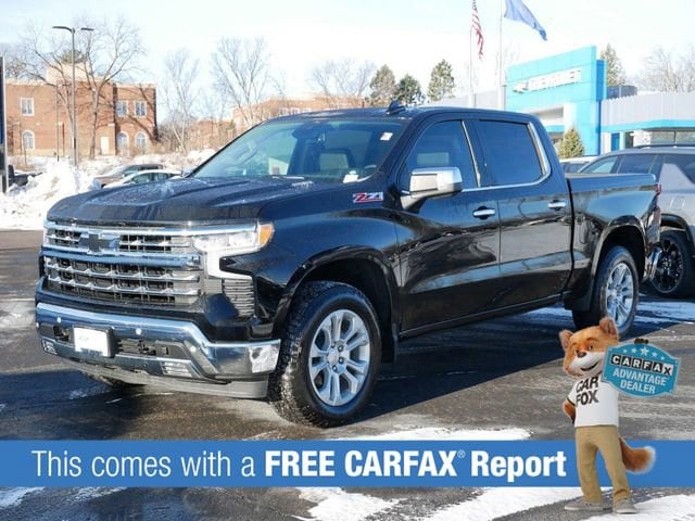 Used 2025 Chevrolet Silverado 1500 LTZ with VIN 1GCUKGE81SZ326407 for sale in Wayzata, Minnesota