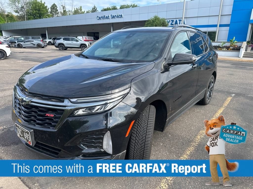 Used 2022 Chevrolet Equinox RS with VIN 2GNAXWEV4N6143322 for sale in Wayzata, Minnesota