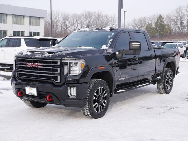 Used 2023 GMC Sierra 2500HD AT4 with VIN 1GT49PEY6PF138308 for sale in Wayzata, Minnesota