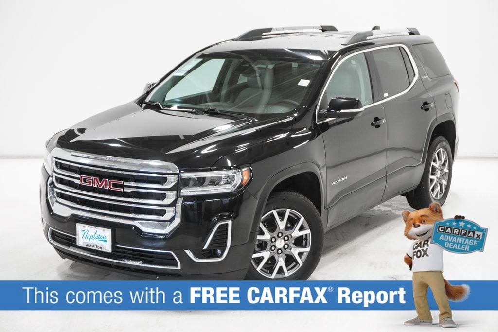 Used 2023 GMC Acadia SLT with VIN 1GKKNUL40PZ145288 for sale in Wayzata, Minnesota