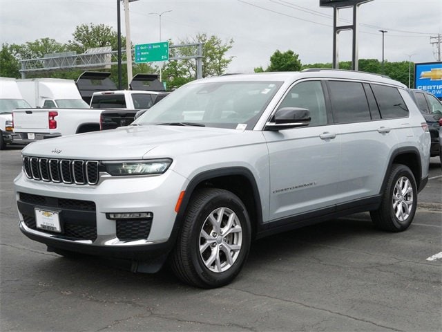 Used 2021 Jeep Grand Cherokee L Limited with VIN 1C4RJKBG1M8137160 for sale in Wayzata, Minnesota