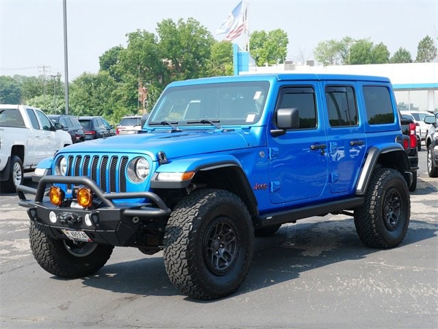 Used 2022 Jeep Wrangler Unlimited Rubicon with VIN 1C4JJXFG6NW188770 for sale in Wayzata, Minnesota