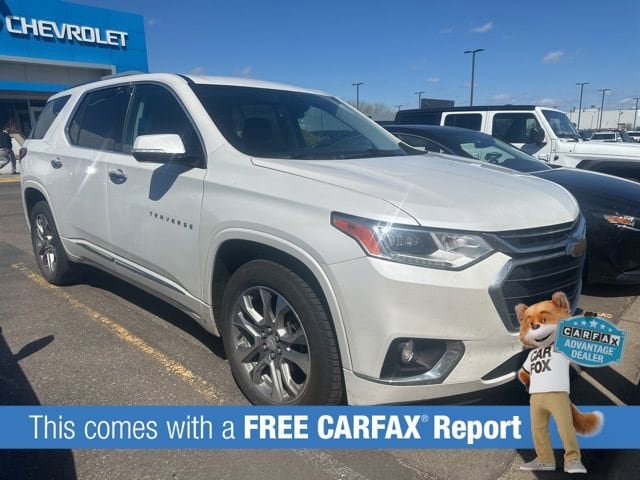 Used 2018 Chevrolet Traverse Premier with VIN 1GNEVJKW8JJ102471 for sale in Wayzata, Minnesota