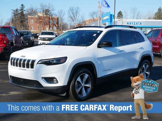 Used 2022 Jeep Cherokee Limited with VIN 1C4PJMDX1ND512943 for sale in Wayzata, Minnesota