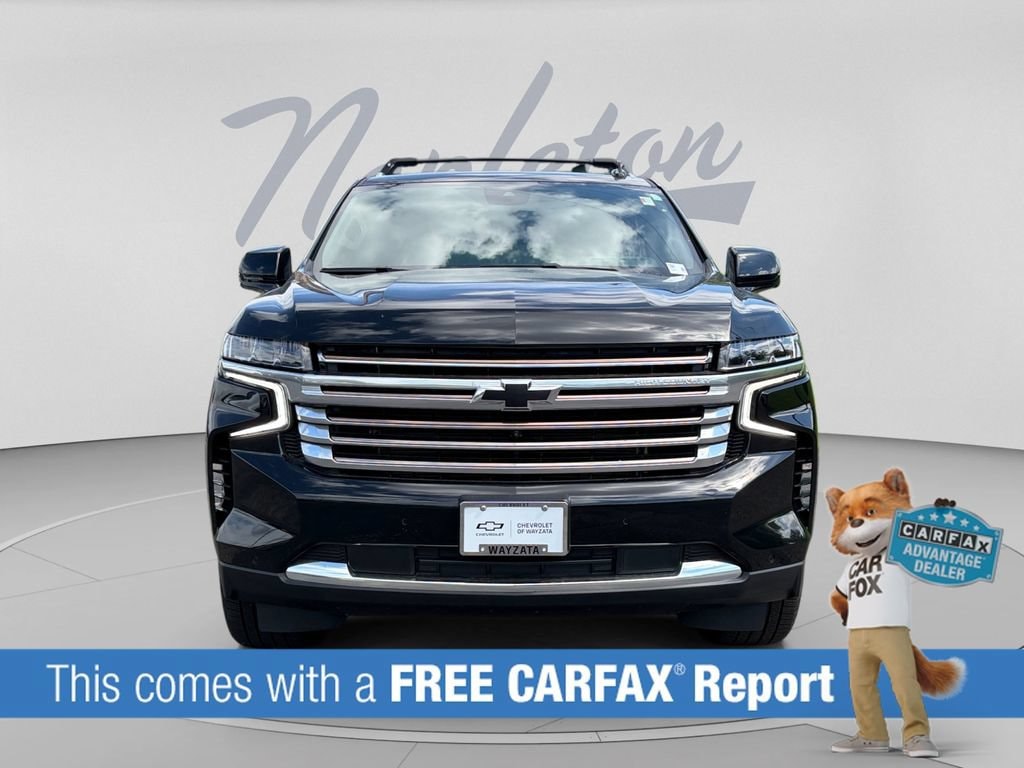Used 2023 Chevrolet Tahoe High Country with VIN 1GNSKTKL3PR290033 for sale in Wayzata, Minnesota
