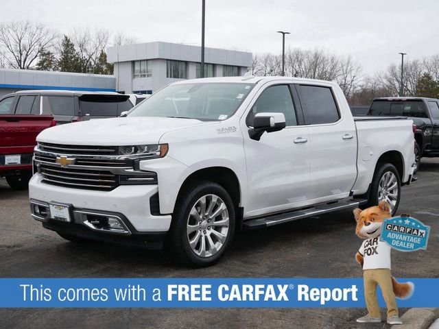 Used 2022 Chevrolet Silverado 1500 Limited High Country with VIN 1GCUYHEL7NZ179104 for sale in Wayzata, Minnesota
