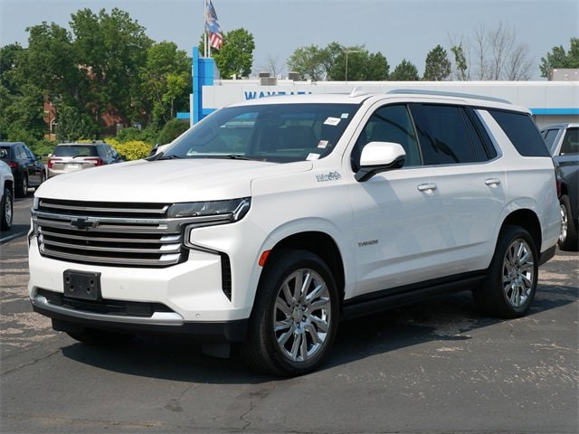 Used 2021 Chevrolet Tahoe High Country with VIN 1GNSKTKL3MR136885 for sale in Wayzata, Minnesota
