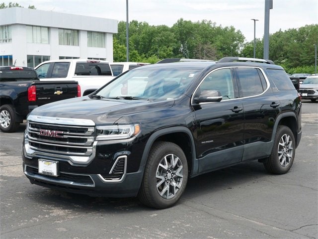 Used 2022 GMC Acadia SLE with VIN 1GKKNRL45NZ165966 for sale in Wayzata, Minnesota