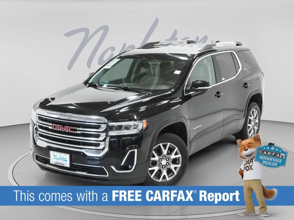 Used 2023 GMC Acadia SLT with VIN 1GKKNUL40PZ145288 for sale in Wayzata, Minnesota