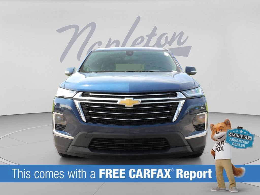 Used 2023 Chevrolet Traverse 1LT with VIN 1GNEVGKW4PJ255814 for sale in Wayzata, Minnesota