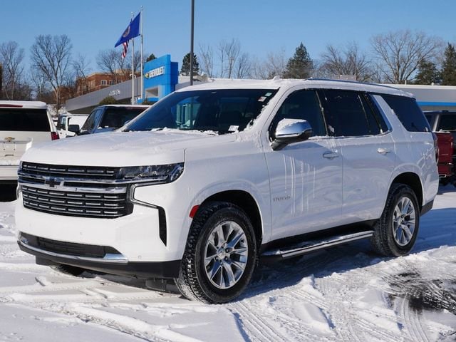 Used 2023 Chevrolet Tahoe Premier with VIN 1GNSKSKD7PR302977 for sale in Wayzata, Minnesota