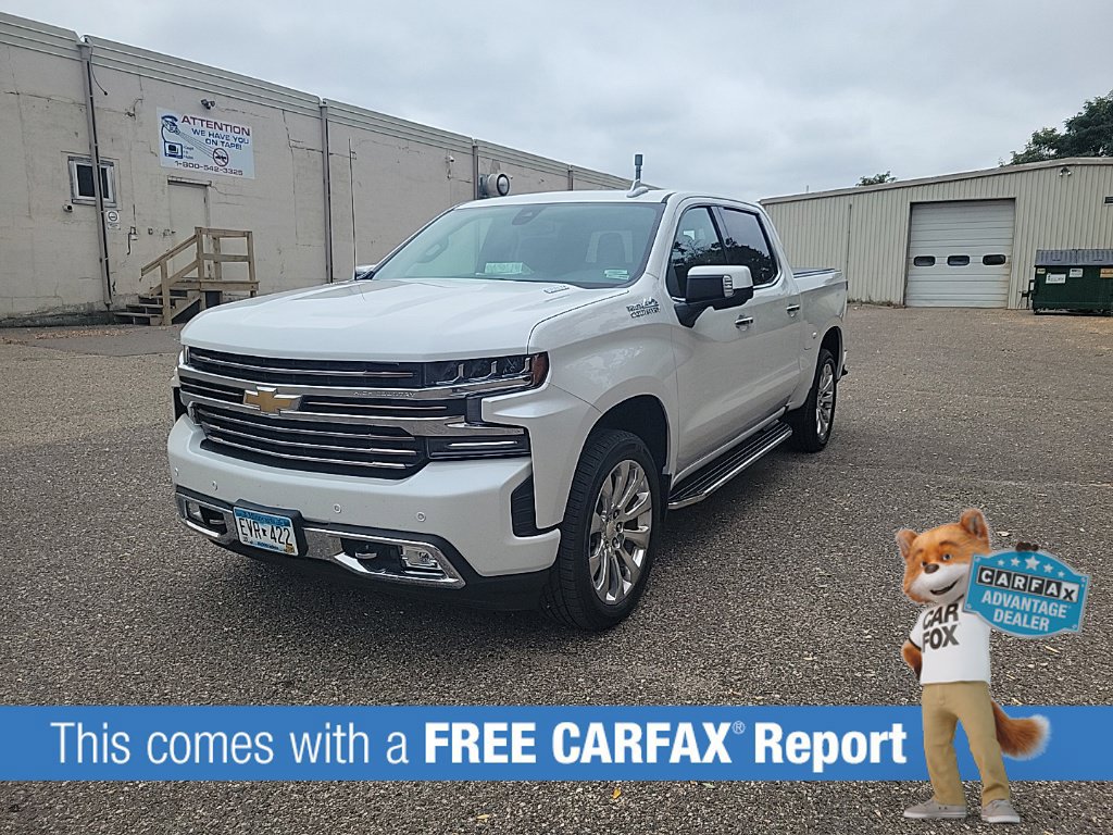 Used 2020 Chevrolet Silverado 1500 High Country with VIN 3GCUYHET1LG366352 for sale in Wayzata, Minnesota