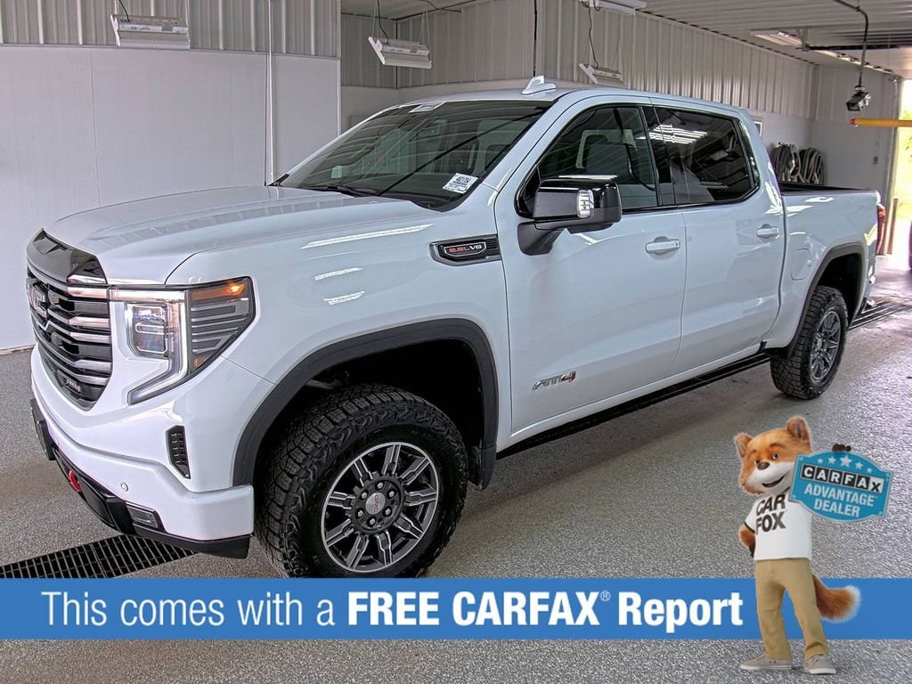 Used 2025 GMC Sierra 1500 AT4 with VIN 1GTUUEEL0SZ292608 for sale in Wayzata, Minnesota