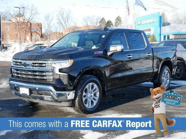 Used 2025 Chevrolet Silverado 1500 LTZ with VIN 1GCUKGE81SZ326407 for sale in Wayzata, Minnesota