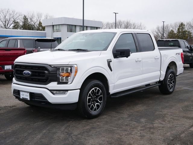 Used 2022 Ford F-150 XLT with VIN 1FTFW1E55NKE75447 for sale in Wayzata, Minnesota