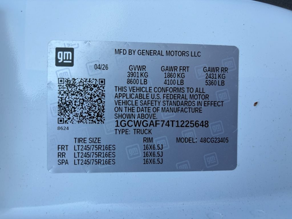2026 Chevrolet Express Cargo Work Van - Photo 28