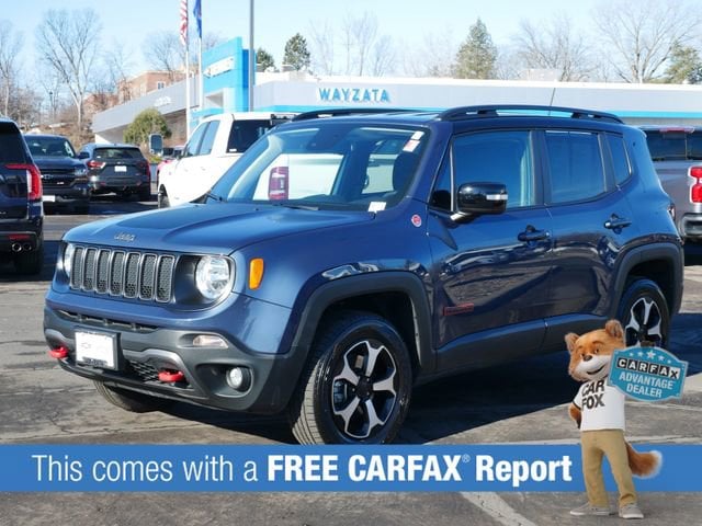 Used 2022 Jeep Renegade Trailhawk with VIN ZACNJDC1XNPN61223 for sale in Wayzata, Minnesota