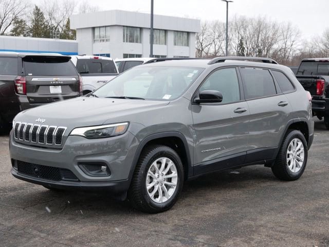 Used 2022 Jeep Cherokee Latitude Lux with VIN 1C4PJMMN9ND547616 for sale in Wayzata, Minnesota