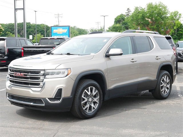 Used 2022 GMC Acadia SLE with VIN 1GKKNRL47NZ182056 for sale in Wayzata, Minnesota