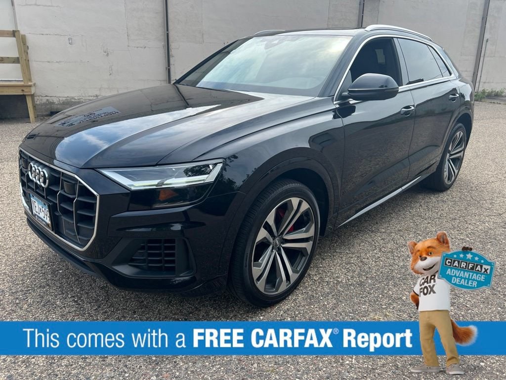 Used 2019 Audi Q8 Premium Plus with VIN WA1BVAF1XKD030046 for sale in Wayzata, Minnesota