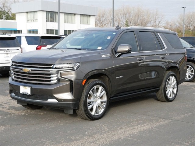 Used 2021 Chevrolet Tahoe High Country with VIN 1GNSKTKL9MR154999 for sale in Wayzata, Minnesota