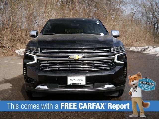 Used 2023 Chevrolet Tahoe Premier with VIN 1GNSKSKL8PR520336 for sale in Wayzata, Minnesota
