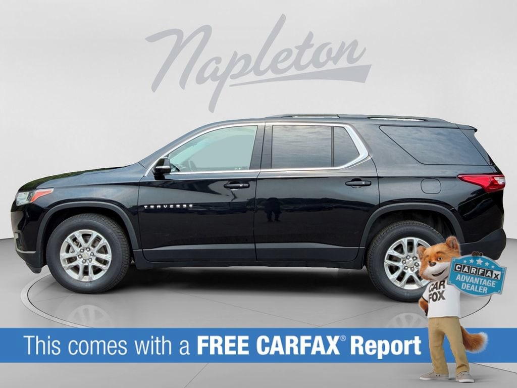 Used 2019 Chevrolet Traverse 1LT with VIN 1GNEVGKW1KJ215201 for sale in Wayzata, Minnesota
