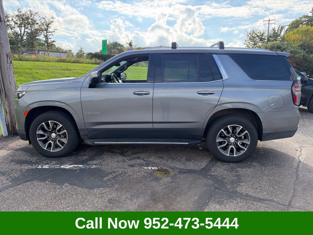 Used 2021 Chevrolet Tahoe LS with VIN 1GNSKMKD2MR483798 for sale in Wayzata, Minnesota