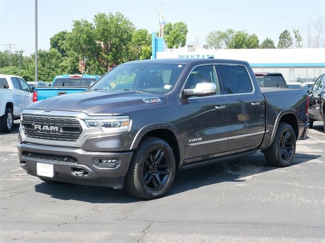 Used 2021 RAM Ram 1500 Pickup Limited with VIN 1C6SRFHM4MN810790 for sale in Wayzata, Minnesota