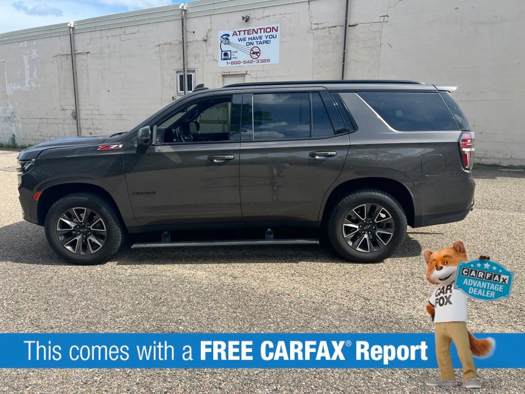 Used 2021 Chevrolet Tahoe Z71 with VIN 1GNSKPKD6MR161330 for sale in Wayzata, Minnesota
