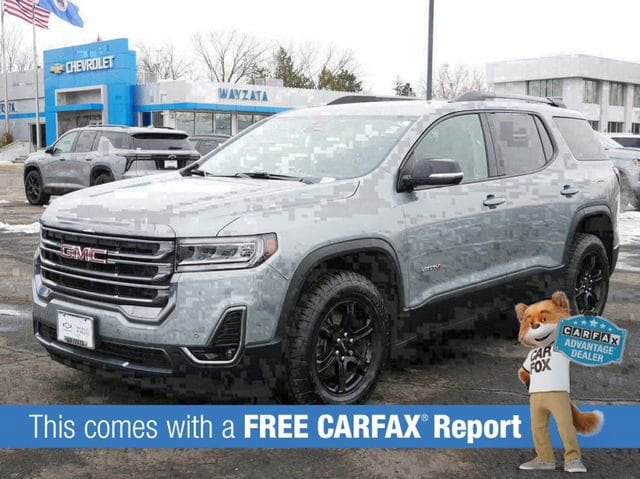Used 2023 GMC Acadia AT4 with VIN 1GKKNLLS0PZ193415 for sale in Wayzata, Minnesota