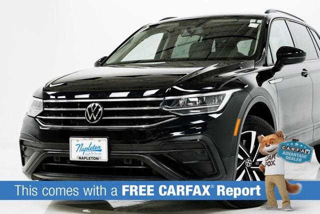 Used 2022 Volkswagen Tiguan S with VIN 3VV0B7AX4NM110344 for sale in Wayzata, Minnesota
