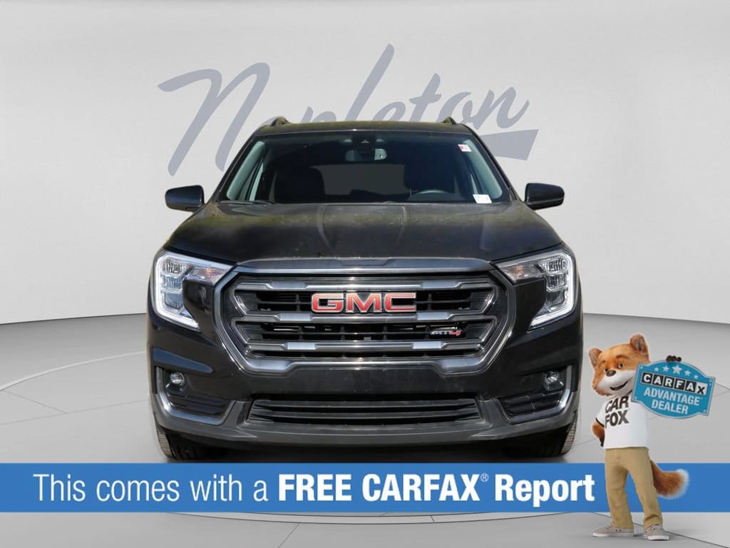 Used 2023 GMC Terrain AT4 with VIN 3GKALYEG4PL169987 for sale in Wayzata, Minnesota