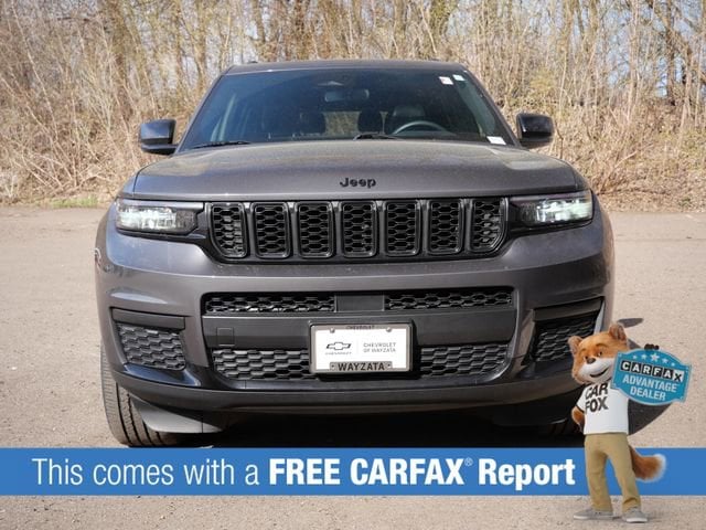 Used 2022 Jeep Grand Cherokee L Altitude with VIN 1C4RJKAG7N8524864 for sale in Wayzata, Minnesota