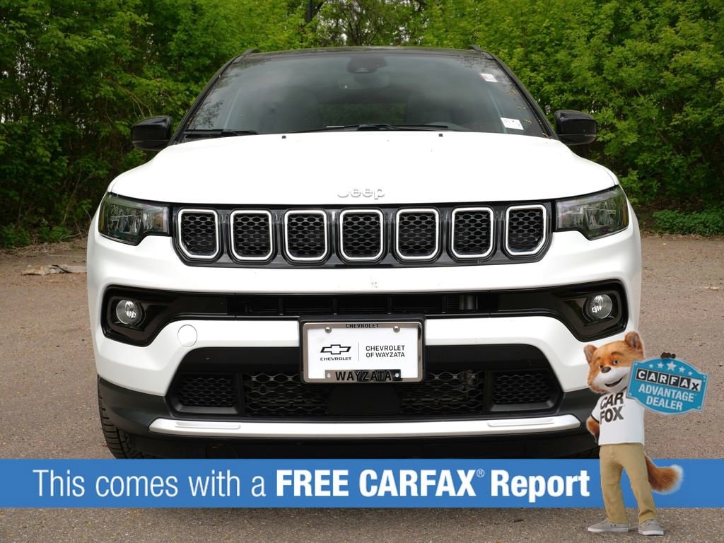 Used 2023 Jeep Compass Limited with VIN 3C4NJDCN3PT541980 for sale in Wayzata, Minnesota